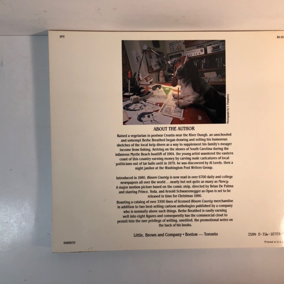 Penguin Dreams and Stranger Things, Bloom County, Berke Breathed 1st Edition - Picture 6 of 10